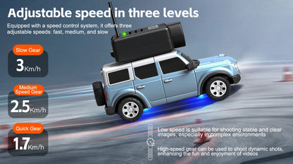 1:64 FPV RC Car with HD Camera FPV Camera Wifi App Control