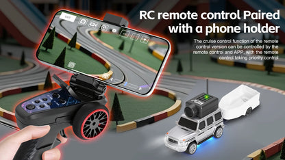 1:64 FPV RC Car with HD Camera FPV Camera Wifi App Control