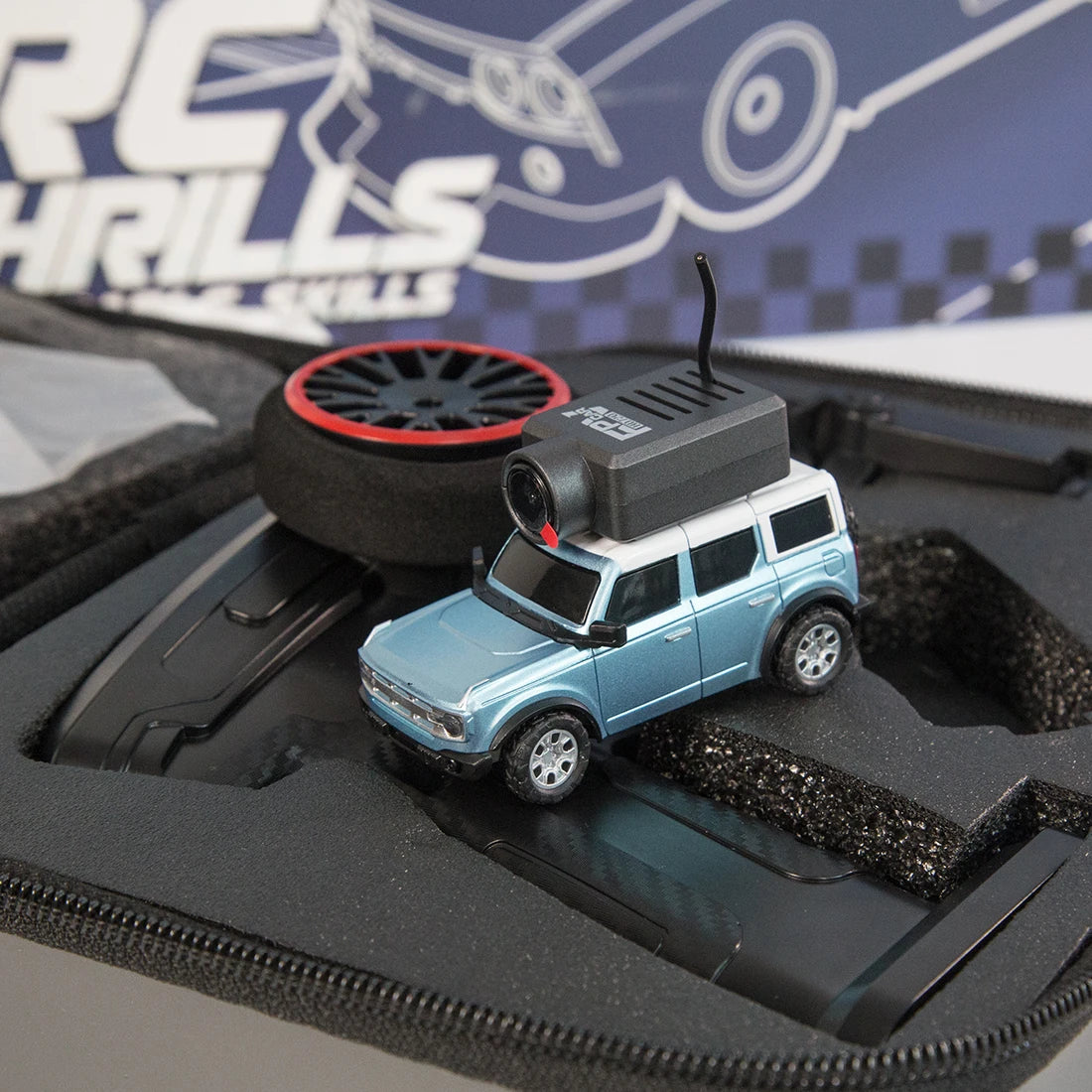 1:64 FPV RC Car with HD Camera FPV Camera Wifi App Control