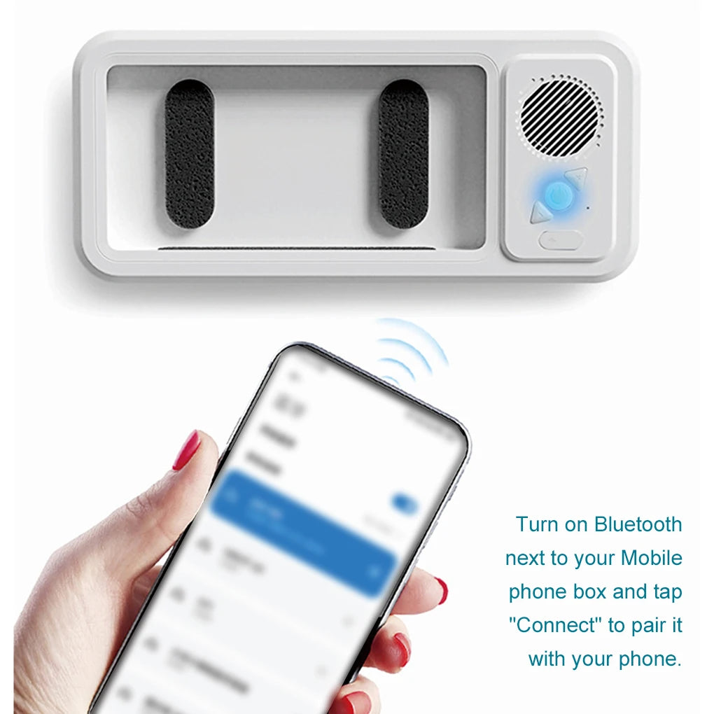 Bathroom Waterproof Mobile Phone Box Bluetooth Speaker With Touch Screen