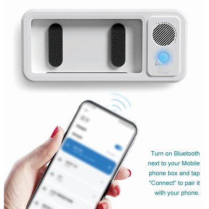 Bathroom Waterproof Mobile Phone Box Bluetooth Speaker With Touch Screen