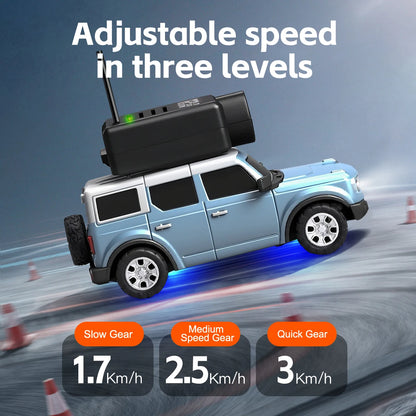 1:64 FPV RC Car with HD Camera FPV Camera Wifi App Control