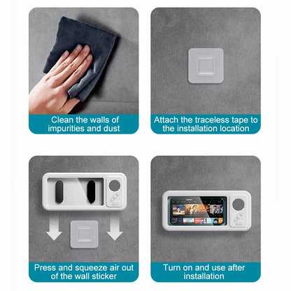 Bathroom Waterproof Mobile Phone Box Bluetooth Speaker With Touch Screen