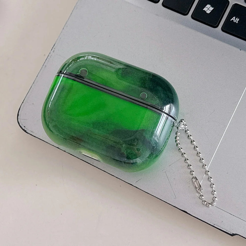 Luminous Glitter Quicksand Earphone Case for AirPods 4 3 2 1 AirPods Pro 3 2
