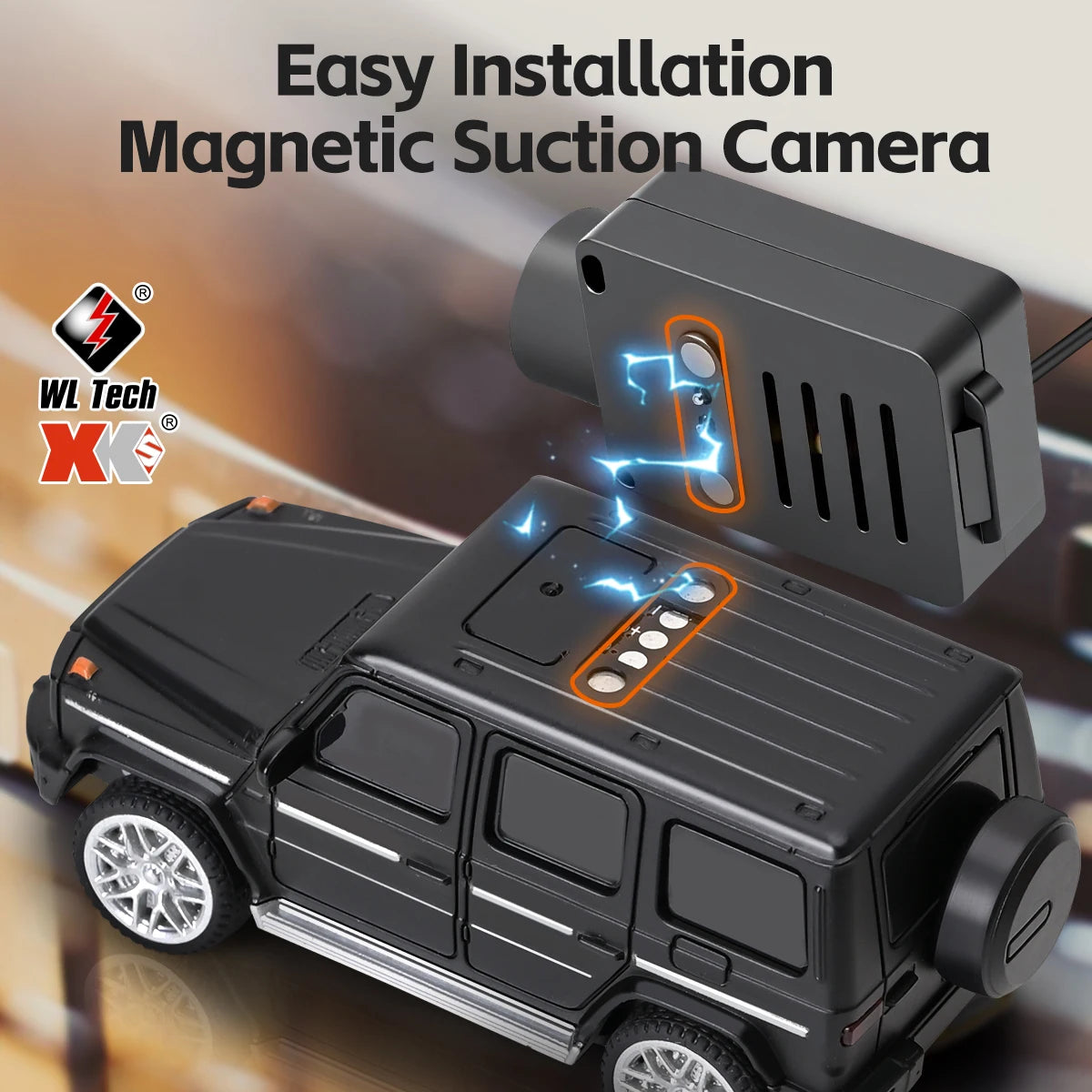 1:64 FPV RC Car with HD Camera FPV Camera Wifi App Control