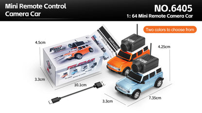 1:64 FPV RC Car with HD Camera FPV Camera Wifi App Control