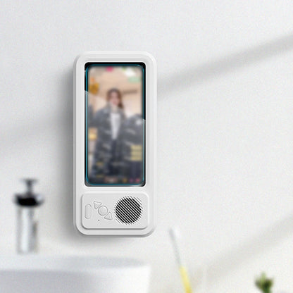 Bathroom Waterproof Mobile Phone Box Bluetooth Speaker With Touch Screen