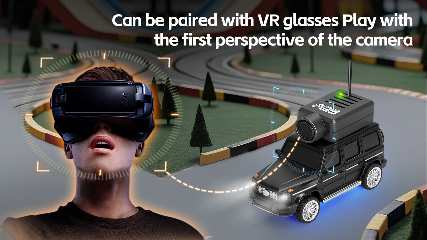 1:64 FPV RC Car with HD Camera FPV Camera Wifi App Control