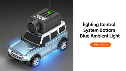 1:64 FPV RC Car with HD Camera FPV Camera Wifi App Control
