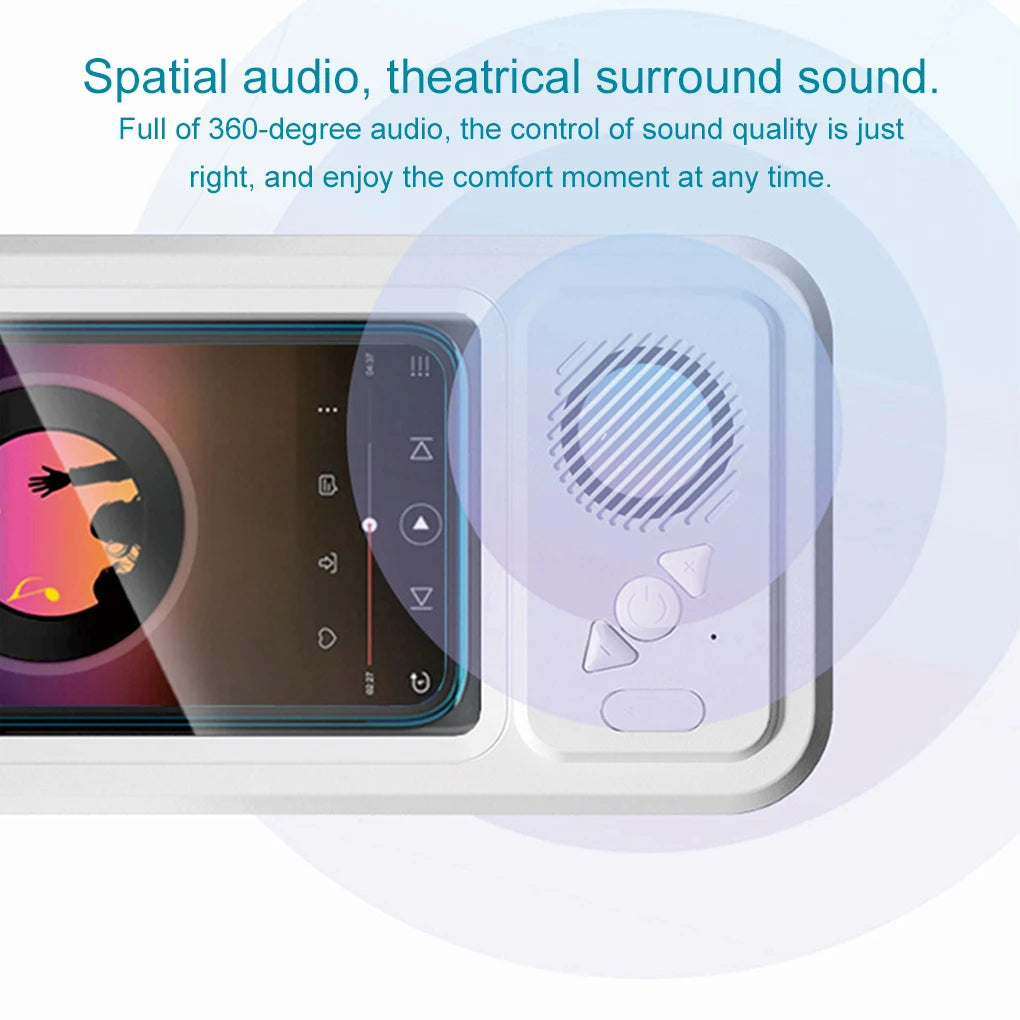 Bathroom Waterproof Mobile Phone Box Bluetooth Speaker With Touch Screen