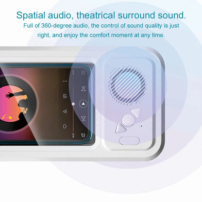 Bathroom Waterproof Mobile Phone Box Bluetooth Speaker With Touch Screen