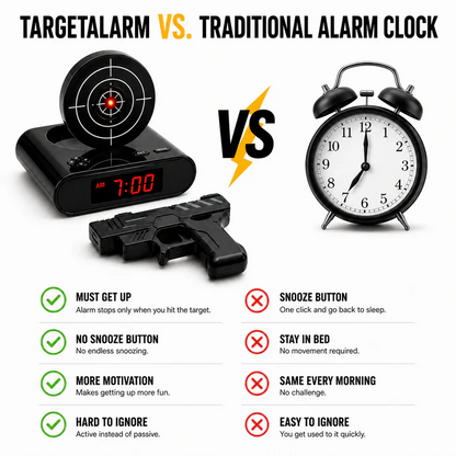 Alarm Shot Clock Wake Up Target