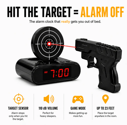 Alarm Shot Clock Wake Up Target